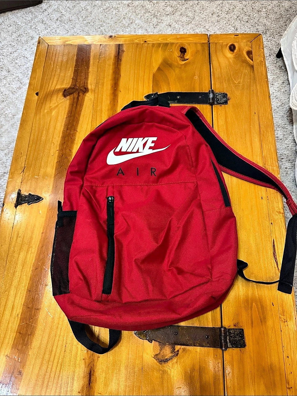 Nike Red & Black Backpack